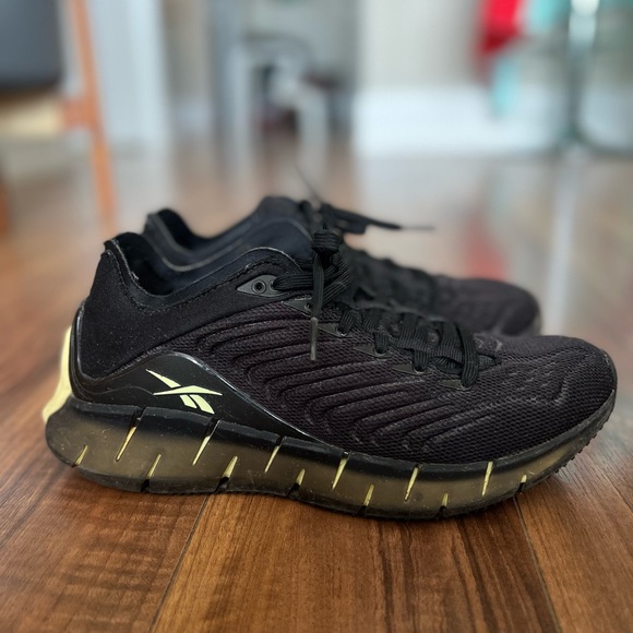 Reebok Zig Kinetica black and neon green - Picture 3 of 6